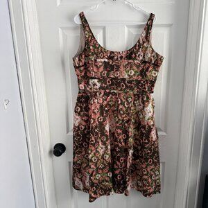 Calvin Klein Sleeveless Knee Length Dress Sz 14